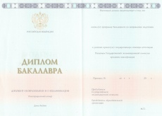 Диплом бакалавра 2014-2024гг